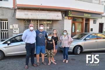Lomo Magullo inició este sábado los cultos en honor de la Virgen de Las Nieves (Foto Francisco Javier Santana/TA)